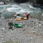 Navigation sur le Guil (photo Florent Mellac)