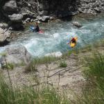 Navigation sur le Guil (photo Florent Mellac)