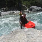 Navigation sur le Guil (photo Florent Mellac)