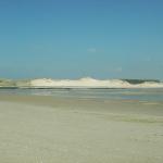 Week-end à Fort-Mahon (Picardie). La plage de Fort-Mahon à marée basse.