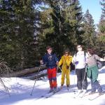 Ski de fond dans le Jura en février 2008 - Autour de la Gèque (photo Claude Deprun)