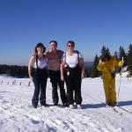 Ski de fond dans le Jura en février 2008 - Autour de la Gèque (photo Claude Deprun)