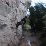 Escalade dans le Lot du 1er au 3 novembre 2008 avec l\'ASE Montagne Escalade