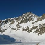 Rando hivernale dans le Mercantour - Du refuge de Valmasque au parking du Countet