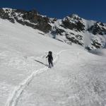 Rando hivernale dans le Mercantour - Du refuge de Valmasque au parking du Countet