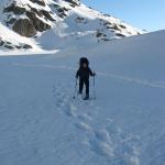 Rando hivernale dans le Mercantour - Du refuge de Valmasque au parking du Countet