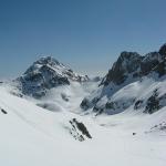 Rando hivernale dans le Mercantour - Du refuge de Valmasque au parking du Countet