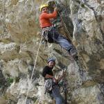 Escalade en artif à Peney près de Chambéry (Savoie) du 1er au 3 mai 2009