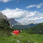 Dolomites - San Sebastiano, Tamer, Moiazza - Du chalet Angelini à l\'abri Grisetti