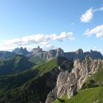 Dolomites - Pelmo - De la cabane Della Grava au col Forata, tour du mont Pelmo