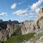 Dolomites - Pelmo - De la cabane Della Grava au col Forata, tour du mont Pelmo