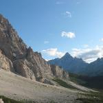 Dolomites - Pelmo - De la cabane Della Grava au col Forata, tour du mont Pelmo