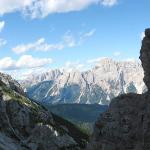 Dolomites - Pelmo - De la cabane Della Grava au col Forata, tour du mont Pelmo