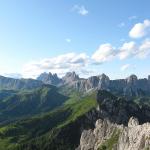 Dolomites - Pelmo - De la cabane Della Grava au col Forata, tour du mont Pelmo