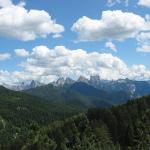 Dolomites - Pelmo - De la cabane Della Grava au col Forata, tour du mont Pelmo