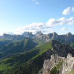 Dolomites - Pelmo - De la cabane Della Grava au col Forata, tour du mont Pelmo