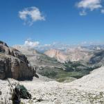 Dolomites - Tofane - De l\'abri Della Chiesa à l\'abri Della Pace par l\'alta via Fanis