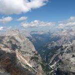 Dolomites - Tofane - De l\'abri Della Chiesa à l\'abri Della Pace par l\'alta via Fanis