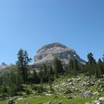Dolomites - Tofane - De l\'abri Della Chiesa à l\'abri Della Pace par l\'alta via Fanis