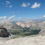 Dolomites - Tofane - De l\'abri Della Chiesa à l\'abri Della Pace par l\'alta via Fanis