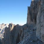 Dolomites - Tofane - De l\'abri Della Chiesa à l\'abri Della Pace par l\'alta via Fanis
