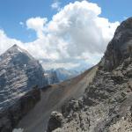 Dolomites - Tofane - De l\'abri Della Chiesa à l\'abri Della Pace par l\'alta via Fanis