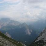 Dolomites - Col Bechei Dessora - De Pian de Loa au lac Le Parom