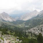 Dolomites - Col Bechei Dessora - De Pian de Loa au lac Le Parom