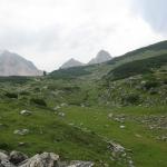 Dolomites - Col Bechei Dessora - De Pian de Loa au lac Le Parom