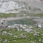 Dolomites - Col Bechei Dessora - De Pian de Loa au lac Le Parom