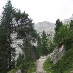 Dolomites - Col Bechei Dessora - De Pian de Loa au lac Le Parom