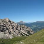 Dolomites - Piz da Peres - De Val dai Lesc à Plan de Costa via Marebbe et San Martino