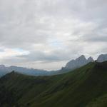 Dolomites - Bech da Mesdi, lac de Fedaia - Du col de Pordoi à l\'abri Bontadini