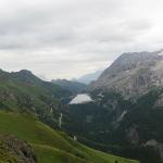 Dolomites - Bech da Mesdi, lac de Fedaia - Du col de Pordoi à l\'abri Bontadini