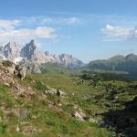 Dolomites - Cima Bocche - De l\'abri de pique-nique Iuribrutto à l\'abri Tellici