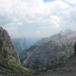 Dolomites - Pale di San Martino - De l\'abri Campigat à l\'abri Brunner