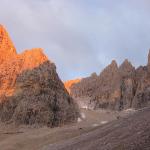 Dolomites - Pale di San Martino - De l\'abri Brunner à l\'abri Fiamme Gialle