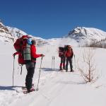Sortie igloo et ski de rando avec le COC dans le Mercantour les 13 et 14 mars 2010