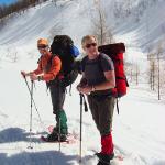 Sortie igloo et ski de rando avec le COC dans le Mercantour les 13 et 14 mars 2010