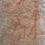 Zimbabwe - Peintures rupestres à Ngomakurira (falaise)