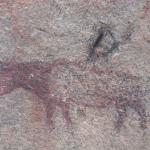 Zimbabwe - Peintures rupestres à Ngomakurira (falaise)