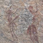 Zimbabwe - Peintures rupestres à Ngomakurira (falaise)