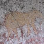 Zimbabwe - VTT près de Monwe, peintures rupestres