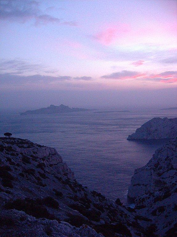 Sortie escalade dans les Calanques en mars 2011