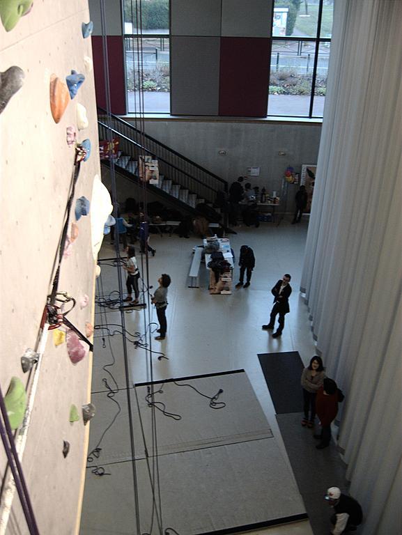 Ateliers grimpe et pont de singe pour le Téléthon 2012