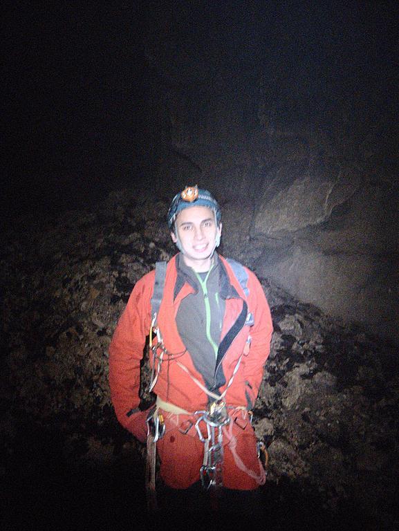 Sortie spéléo dans le Doubs avec l\'AFEGC en janvier 2013 - Gouffre de la Baume des Crêtes