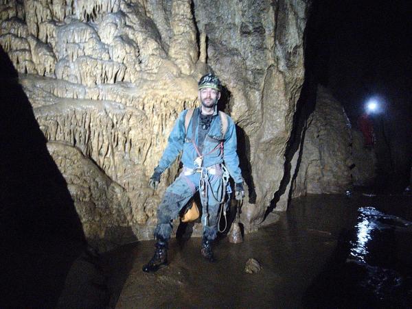 Sortie spéléo dans le Doubs avec l\'AFEGC en janvier 2013 - Gouffre de la Baume des Crêtes