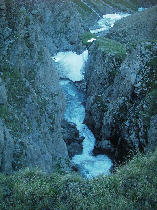 Via ferrata de Chateau Queyras, départ pour Bourg Saint-Maurice