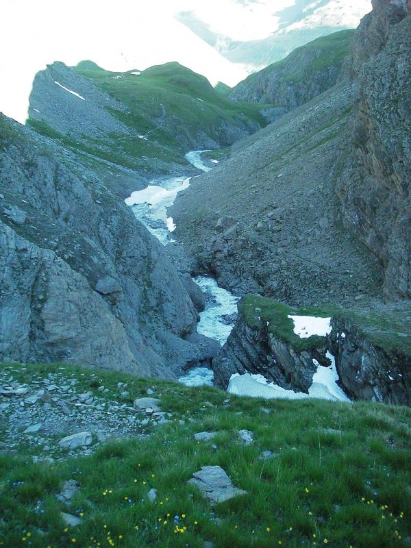 Via ferrata de Chateau Queyras, départ pour Bourg Saint-Maurice