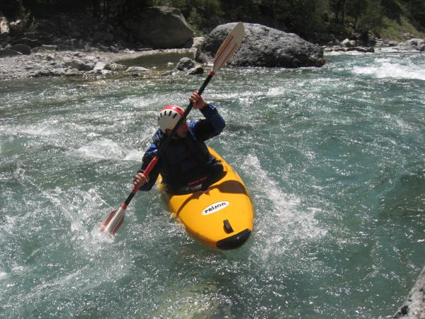 Navigation sur le Guil (photo Florent Mellac)